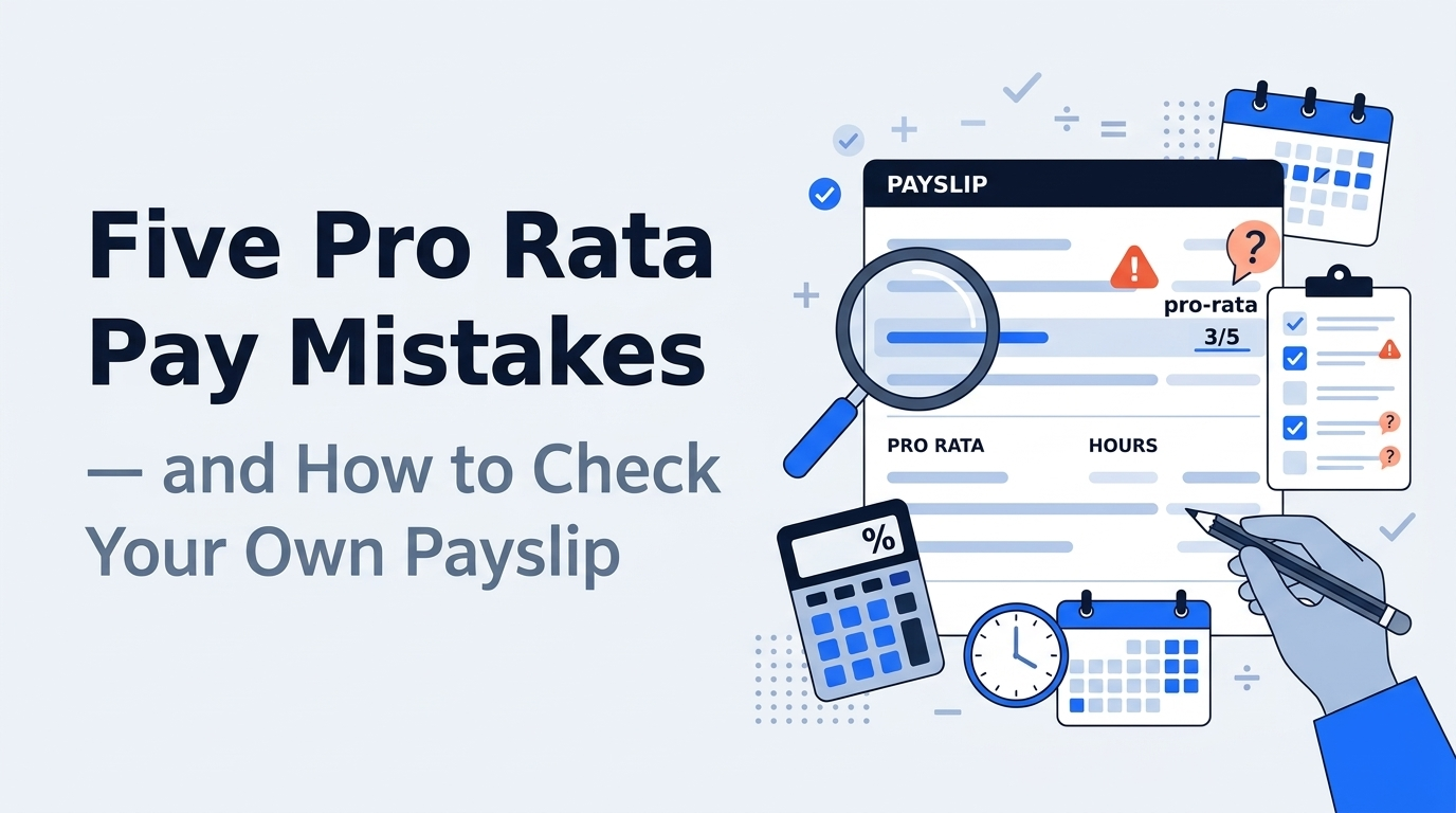 Pro Rata Pay Mistakes